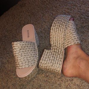 Just Fab Lealia Platform Wedge